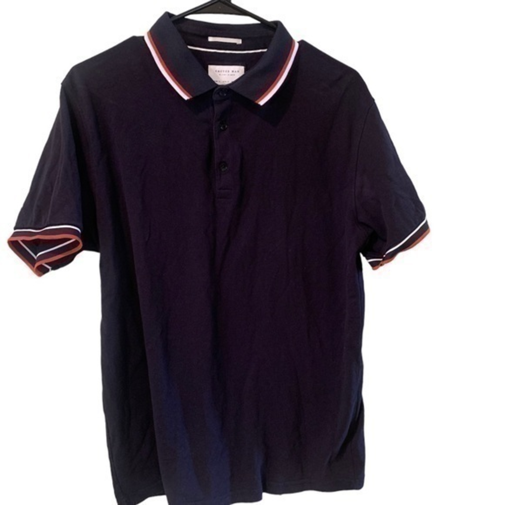 Cactus‎ Man Ricky Singh Polo Shirt 100% Cotton Size Large Mens